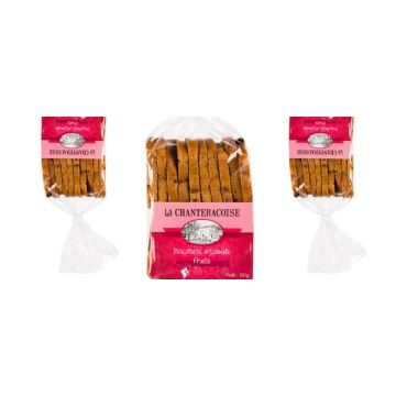 Biscottes artisanales aux fruits - La Chanteracoise - 300 gr