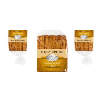 Biscottes artisanales aux 7 céréales - La Chanteracoise - 370 gr