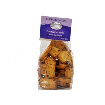 Toasts artisanales aux figues - La Chanteracoise - 140 gr