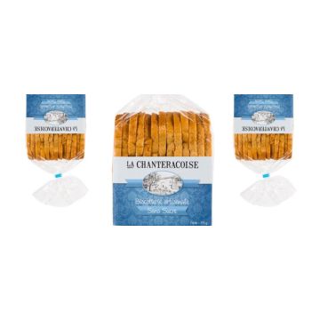 Biscottes artisanales sans sucre - La Chanteracoise - 370 gr