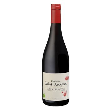 Vin Côtes du Rhône - Domaine Saint Jacques - Rouge - 75 cl 