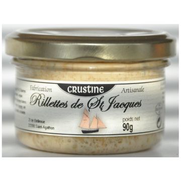 Rillettes de Saint-Jacques - Crustine - 90 g
