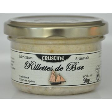 Rillettes de Bar - Crustine - 90 g