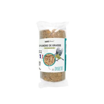 Cylindre de graisse insectes 350 gr - Po ur oiseaux du ciel