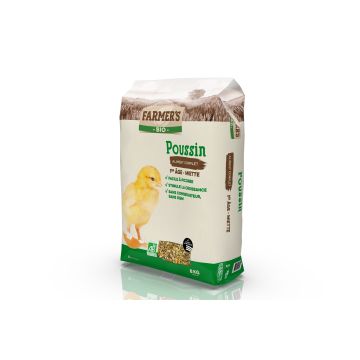 Granulés BIO Poussin - 8 kg - Farmer's