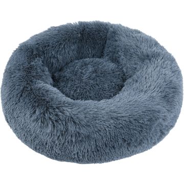 Corbeille ronde moelleuse Ø50 cm - Gris- Chat ou chien