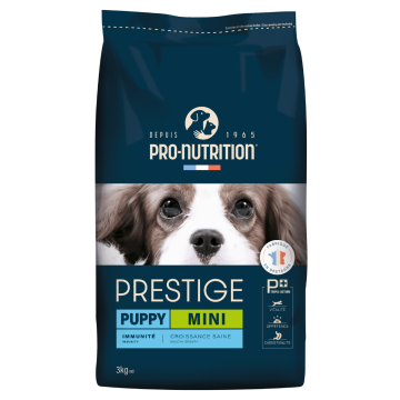 Croquettes Prestige pour chiot de petite  taille - 3 kg - Pro-nutrition
