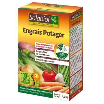 ENGRAIS POTAGER 1.5KG - SOLABIOL