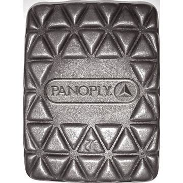Genouillères pour pantalon Mach et Panostyle - Delta plus - polyéthylène - noir - x2