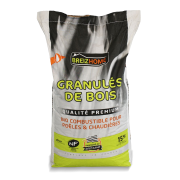Pellets Breizhome - Sac de 15 kg