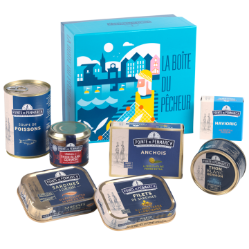 Coffret la Boîte du Pêcheur - La Pointe du Penmarc'h - 9 produits