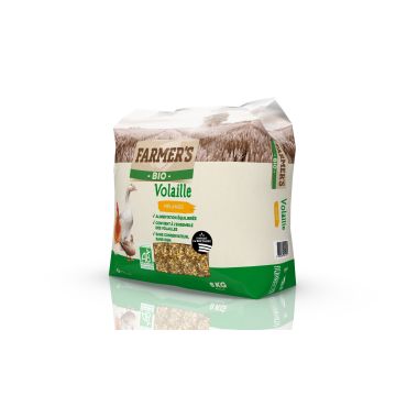 Céréales BIO Volaille - 8 kg - Farmer's