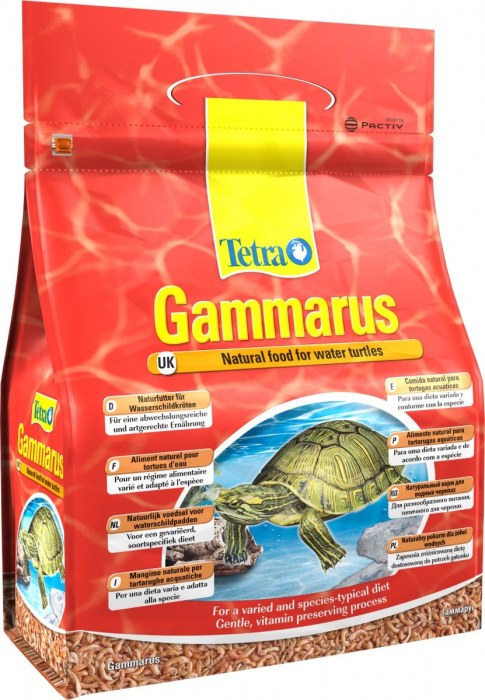Gammarus seau 3 Litres aliment naturel pour tortue d'eau
