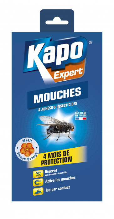 Rubans Attrape-Mouches Kapo, Insecticide Naturel 