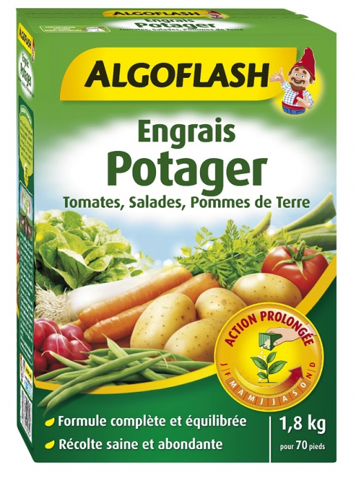 Algoflash Engrais potager longue durée 800 g