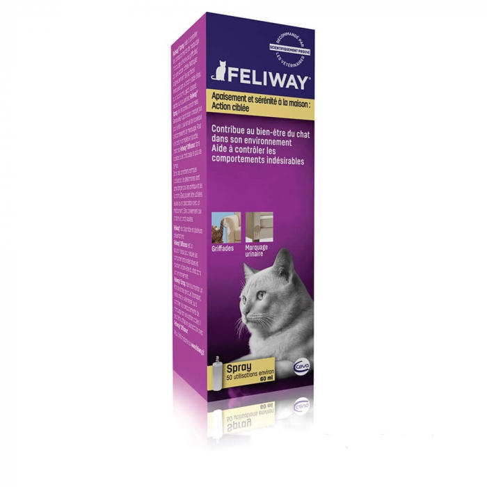 Feliway spray 60 ml - Anti-stress pour chat Feliway