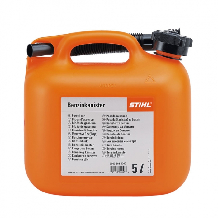 Bidon à carburant - Stihl - 5 L - Orange Stihl