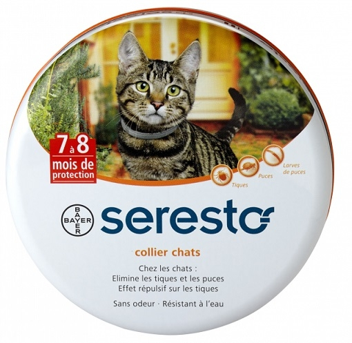 BEAPHAR COLLIER ANTIPARASITAIRE CHAT MAX 5 KG