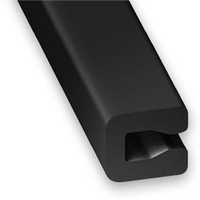 CQFD Cornière PVC noir 10 x 10 mm 1 m : : Commerce
