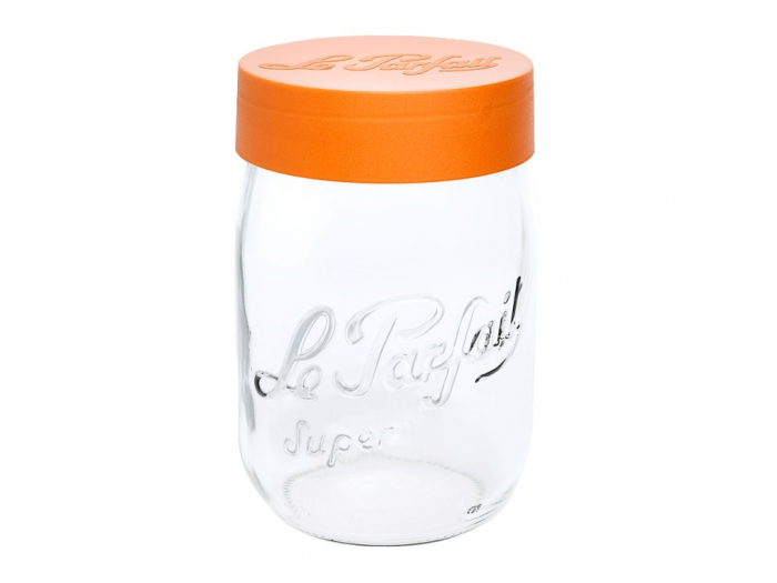 Bocal verre 0.5 litre, conservation alimentaire, couvercle orange achat  vente écologique - Acheter sur