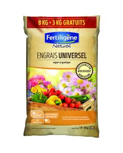 ENGRAIS UNIVERSEL SUPER ORGANIQUE 8 + 3 KG GRATUIT - NATUREN