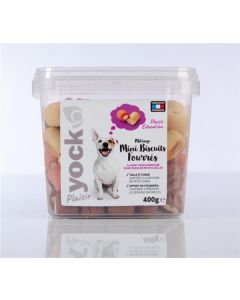 Mélange mini biscuits fourrés - Yock - Pour chien - 400 g
