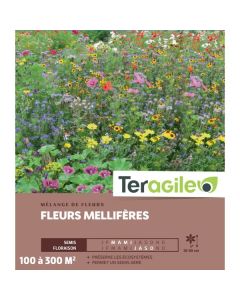 Mélange de fleurs méllifères - Graines pour 100 m² - Teragile