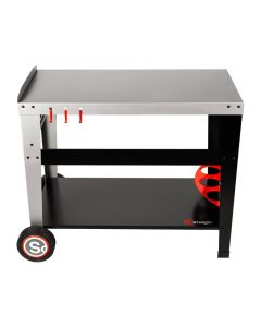 Desserte Sidélia - Somagic Barbecue - acier laqué - 90x57x78,5 cm