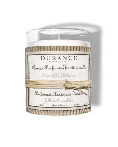 Bougie parfumée traditionnelle 180 gr Camélia Blanc