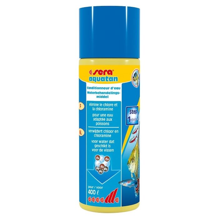 Conditionneur d'eau pour aquarium Aquatan - Sera - 100 ml