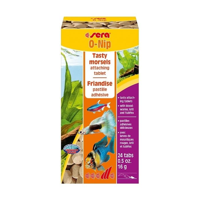 Friandise en pastille adhésive O-Nip - Sera - 24 pastilles