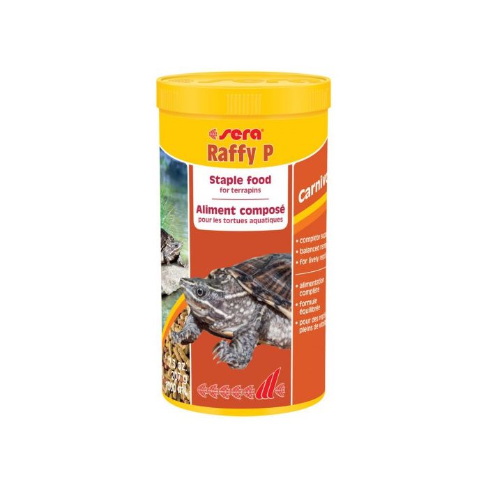 Sera Raffy P Nature - Aliment composé pour reptiles carnivores - 220 g