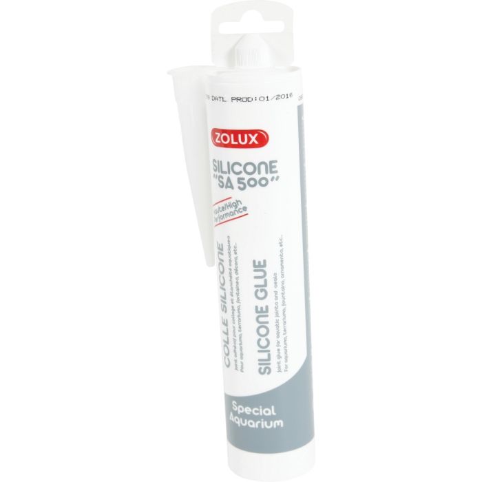 Colle silicone Spécial aquarium - Zolux - 310 ml