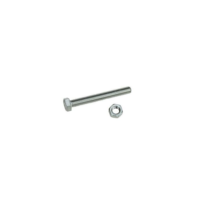 Boulons x30 inox à tête hexagonale - LE BIHAN INOX - Ø 6 x 50 mm