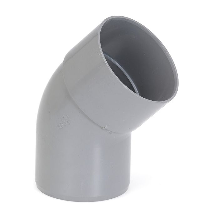 Coude simple mâle femelle - Girpi - 100 mm - 45°