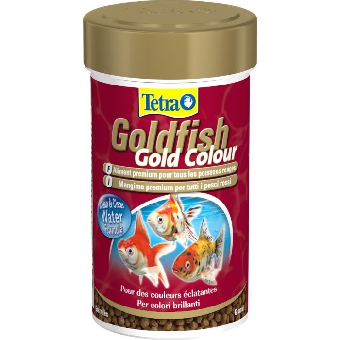 Aliment premium pour poissons rouges - Tetra Goldfish Colour - 100 ml