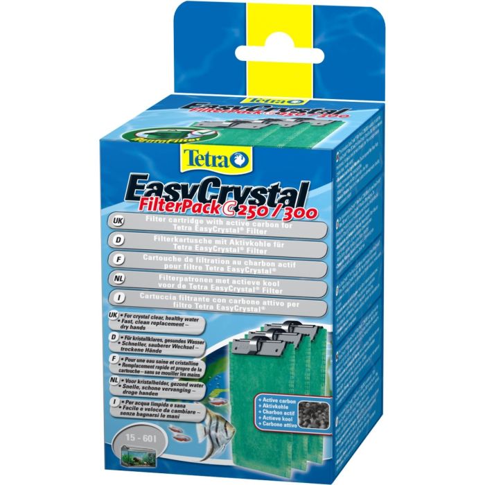 Cartouche de filtration au charbon actif - Filter Pack C250/300 - Pour filtre EasyCristal