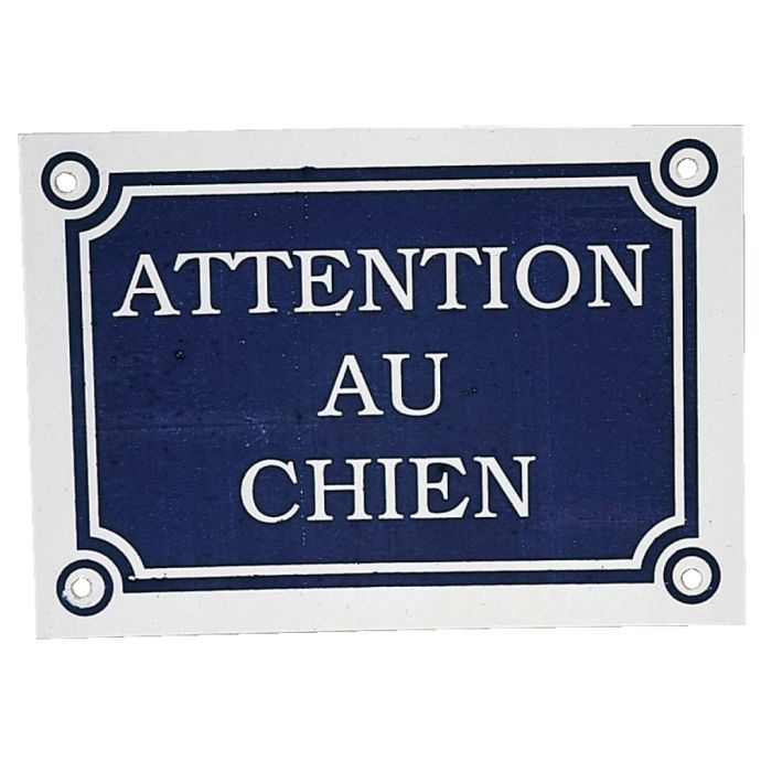 Plaque "attention au chien" - Zolux 