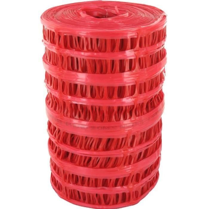 Grillage avertisseur réseau EDF - OD PLAST - Rouge - 0.30 x 100 m 