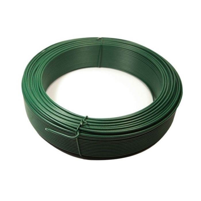 Fil de tension en acier galvanisé et plastifié vert FILIAC -  Ø 2.75 mm - L 100 m 