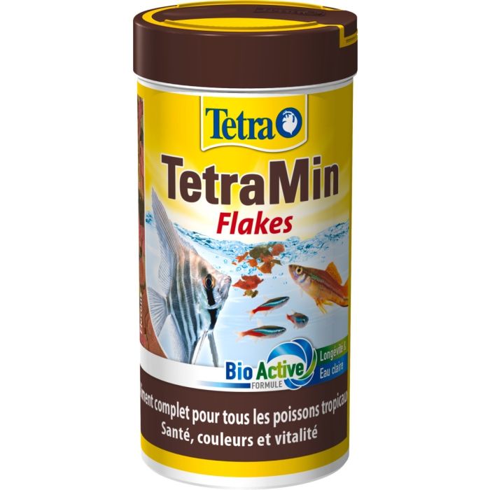 Aliment complet pour poissons tropicaux - TetraMin Flakes - 500 ml