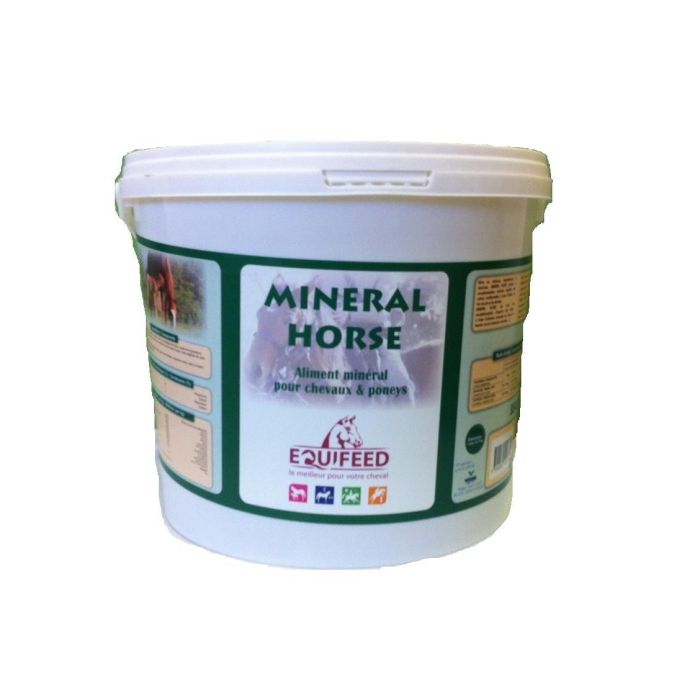 Aliment complément cheval en granulés Equifeed Mineral Horse - Seau de 3 kg