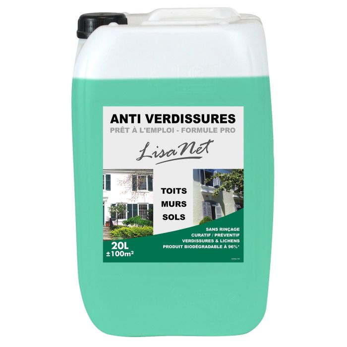 Antiverdissure prêt à l'emploi - 20 L