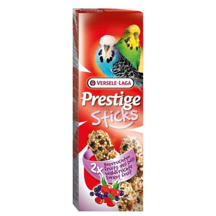 Sticks Perruches ondulées Fruit des bois - Versele-Laga - 2 pièces - 60 g