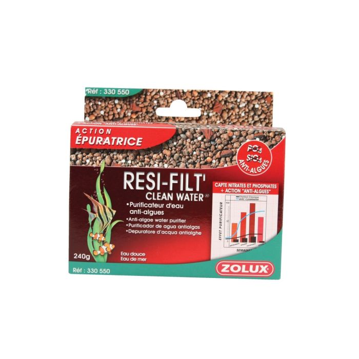 Purificateur d'eau Anti-algues - ResiFilt' Clean Water - Zolux - 0.5 L