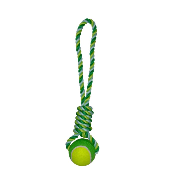 Jouet Traction Tennis Bi-Couleurs - 48 cm