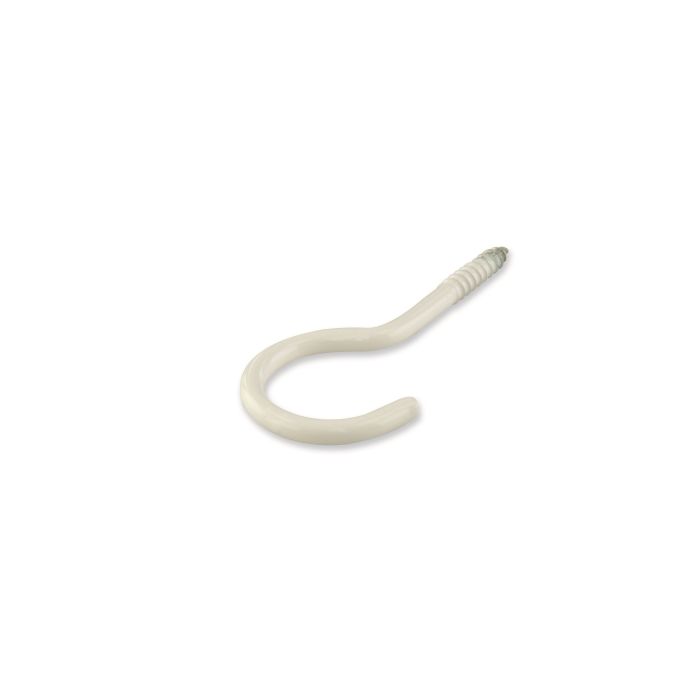 Crochet - En acier plastifié - 50 x 3.3 mm - Blister
