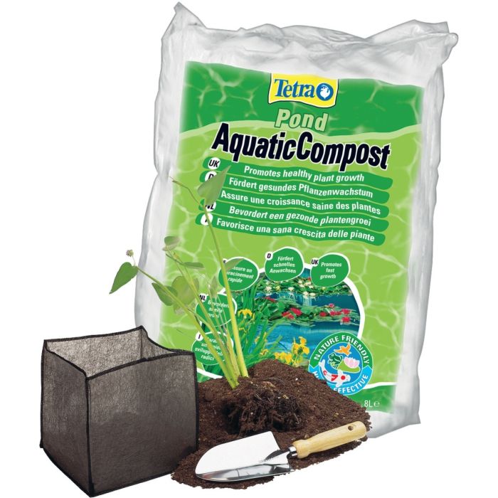 Tetra Pond Aquatic Compost - Compost pour plantes aquatiques de bassin - 8 L