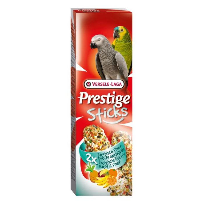 Sticks Prestige Perroquets Fruits Exotiques - Versele-Laga - 140 g