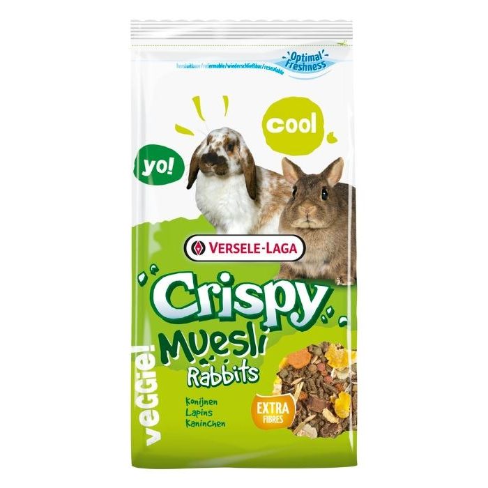 Mélange Muesli Crispy pour Lapins - Versele-Laga - 1 Kg